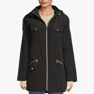 Michael Kors Black Anorak Jacket